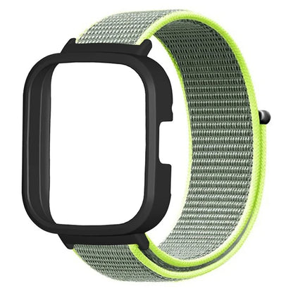 For Xiaomi Redmi Watch 3 Nylon Watch Band Adjustable Wrist Strap with Watch Case