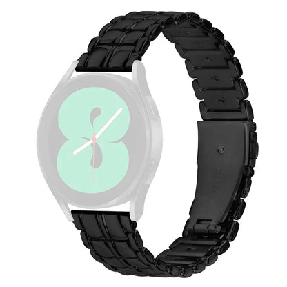 For Samsung Galaxy Watch6 40mm 44mm / Watch6 Classic 43mm / Classic 47mm Universal 20mm Metal Watch Strap