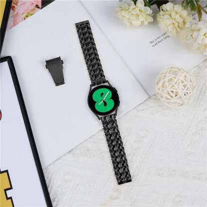 For Samsung Galaxy Watch6 40mm 44mm / Watch6 Classic 43mm / Classic 47mm Universal 20mm Metal Watch Strap