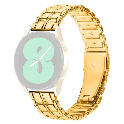 For Samsung Galaxy Watch6 40mm 44mm / Watch6 Classic 43mm / Classic 47mm Easy Installation Metal Watch Strap