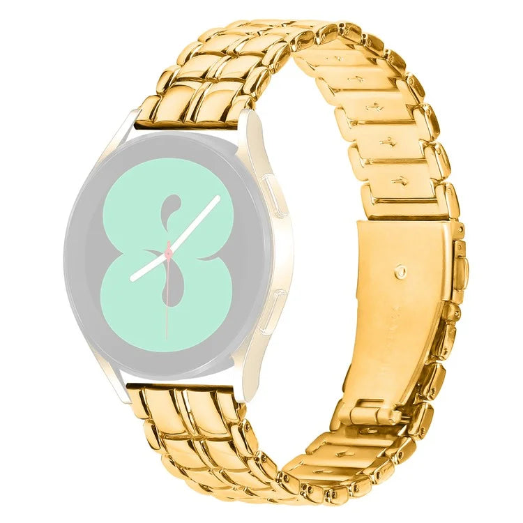 For Samsung Galaxy Watch 5 / Watch4 Universal Metal Watch Strap 20mm Wrist Band