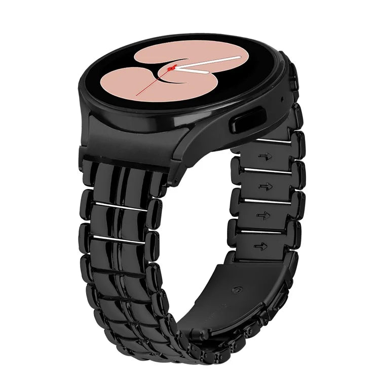 For Samsung Galaxy Watch 5 Active / Watch 5 / Watch4 Buckle Closure Metal Smart Watch Replacement Strap