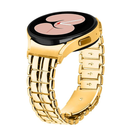 For Samsung Galaxy Watch 5 Active / Watch 5 / Watch4 Buckle Closure Metal Smart Watch Replacement Strap