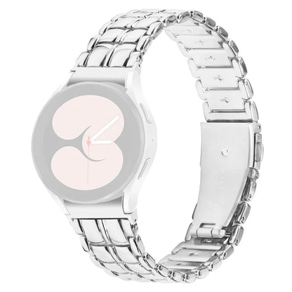 For Samsung Galaxy Watch 5 Active / Watch 5 / Watch4 Buckle Closure Metal Smart Watch Replacement Strap