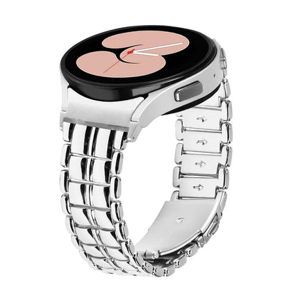 For Samsung Galaxy Watch 5 Active / Watch 5 / Watch4 Buckle Closure Metal Smart Watch Replacement Strap