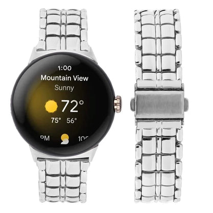 For Google Pixel Watch / Watch 2 Alloy Wrist Band Replacement Watch Strap