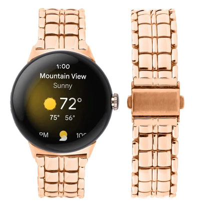 For Google Pixel Watch / Watch 2 Alloy Wrist Band Replacement Watch Strap