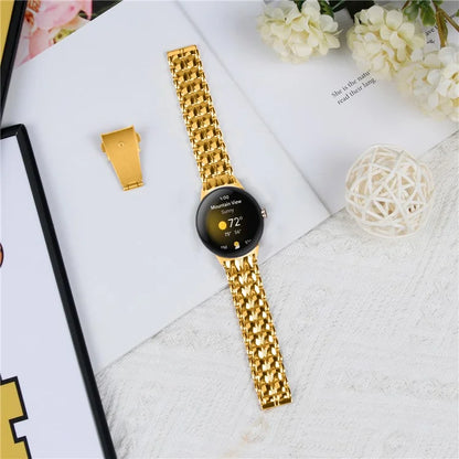 For Google Pixel Watch / Watch 2 Alloy Wrist Band Replacement Watch Strap