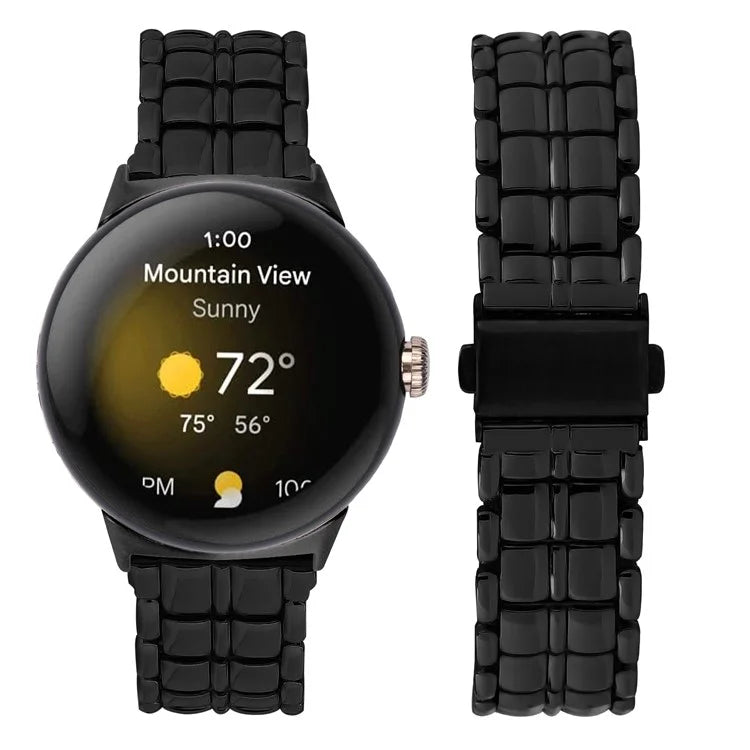 For Google Pixel Watch / Watch 2 Alloy Wrist Band Replacement Watch Strap