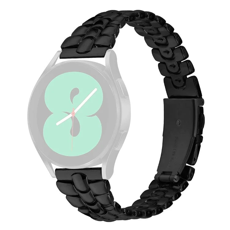 For Samsung Galaxy Watch4 40mm / 44mm / Watch4 Active 40mm / 44mm / Watch 5 40 / 44mm Slim Watch Strap 20mm Metal Watch Band
