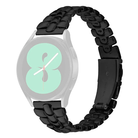 For Samsung Galaxy Watch4 40mm / 44mm / Watch4 Active 40mm / 44mm / Watch 5 40 / 44mm Slim Watch Strap 20mm Metal Watch Band