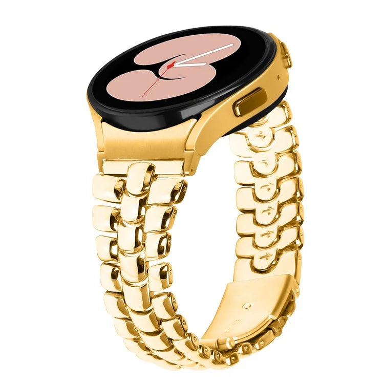 For Samsung Galaxy Watch6 40mm / 44mm / Watch6 Classic 43mm / 47mm Metal Watch Strap Seamless Slim Watch Band