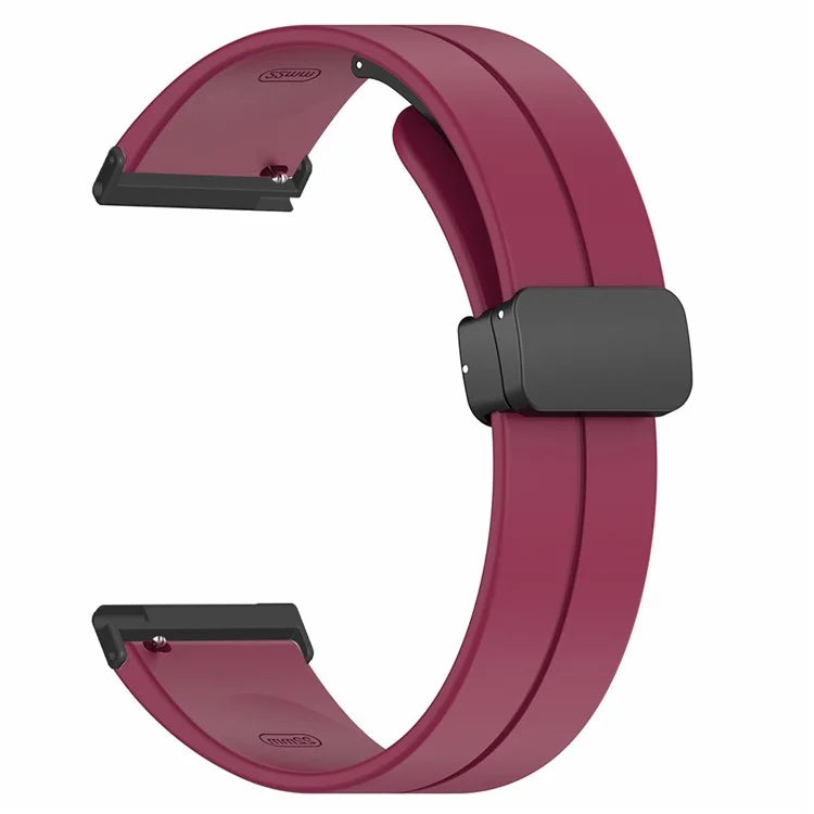 For Suunto Spartan Sport Wrist HR Baro / Suunto 7 Silicone Wrist Strap 24mm Watch Band (Thick Spring Bar)