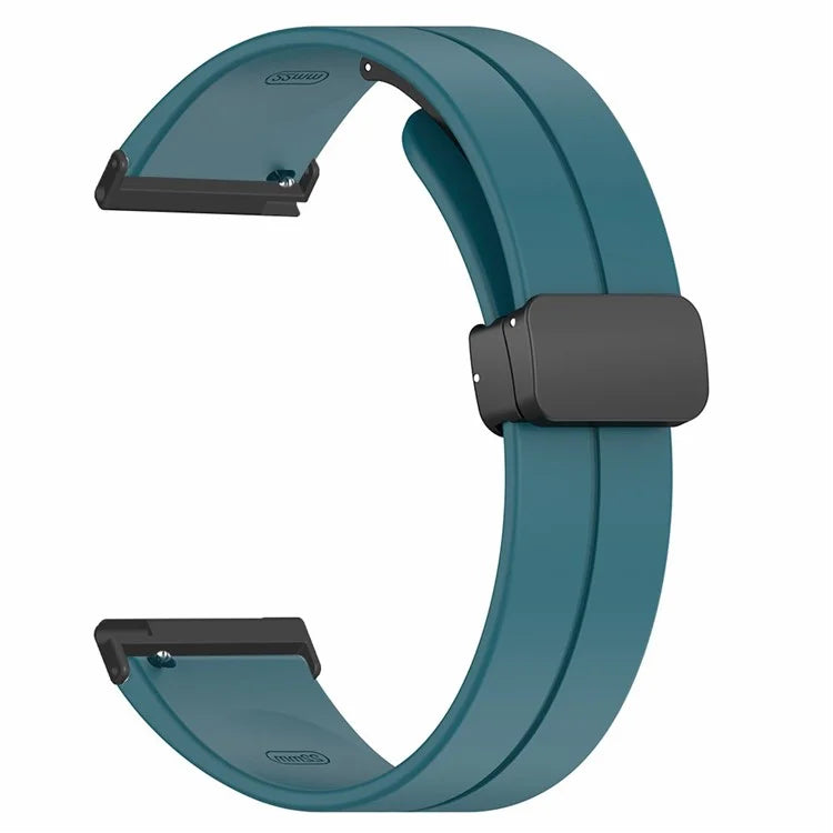 For Suunto Spartan Sport Wrist HR Baro / Suunto 7 Silicone Wrist Strap 24mm Watch Band (Thick Spring Bar)