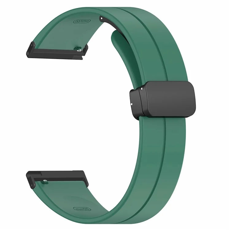 For Suunto Spartan Sport Wrist HR Baro / Suunto 7 Silicone Wrist Strap 24mm Watch Band (Thick Spring Bar)