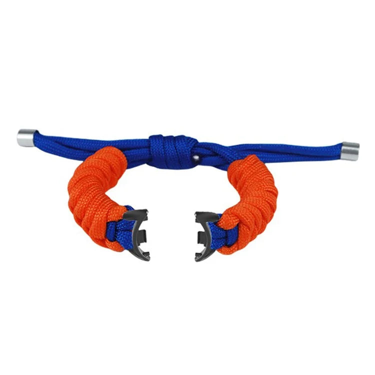 For Xiaomi Smart Band 8 / Smart Band 8 NFC Watch Band Contrast Color Braided Rope Bracelet