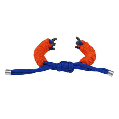 For Xiaomi Smart Band 8 / Smart Band 8 NFC Watch Band Contrast Color Braided Rope Bracelet