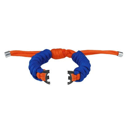 For Xiaomi Smart Band 8 / Smart Band 8 NFC Watch Band Contrast Color Braided Rope Bracelet