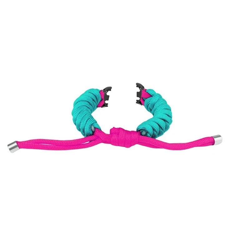 For Xiaomi Smart Band 8 / Smart Band 8 NFC Watch Band Contrast Color Braided Rope Bracelet