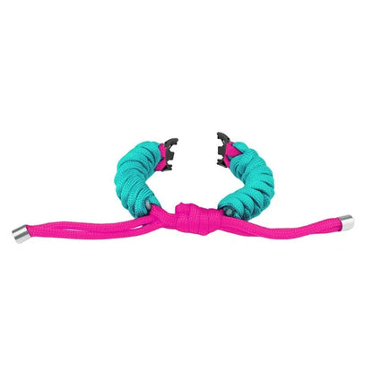 For Xiaomi Smart Band 8 / Smart Band 8 NFC Watch Band Contrast Color Braided Rope Bracelet