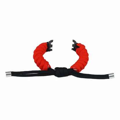 For Xiaomi Smart Band 8 / Smart Band 8 NFC Watch Band Contrast Color Braided Rope Bracelet