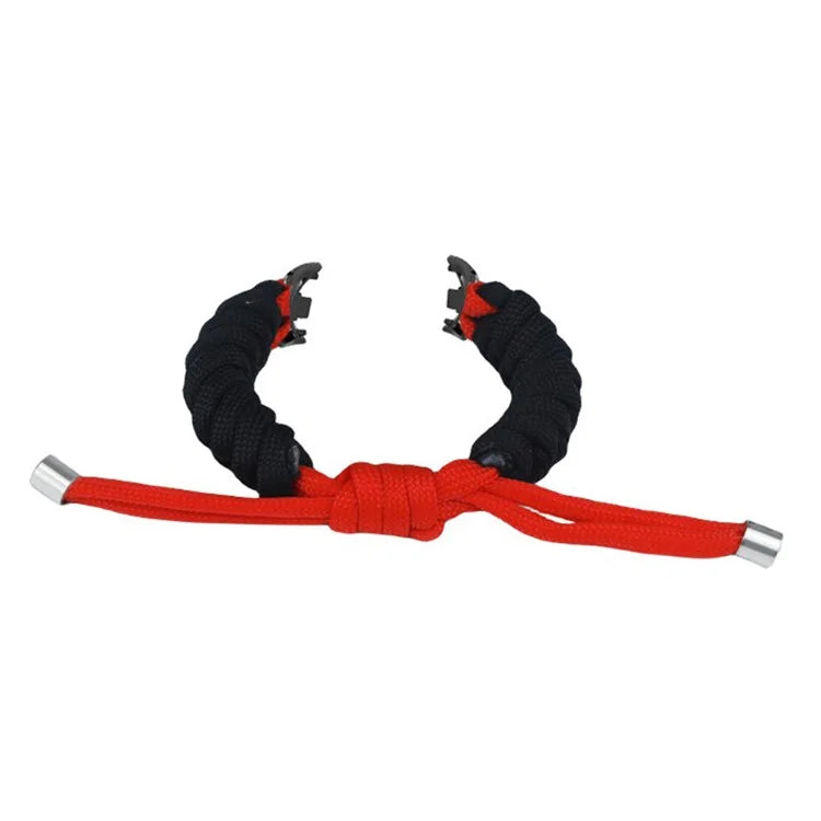 For Xiaomi Smart Band 8 / Smart Band 8 NFC Watch Band Contrast Color Braided Rope Bracelet