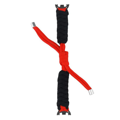 For Xiaomi Smart Band 8 / Smart Band 8 NFC Watch Band Contrast Color Braided Rope Bracelet