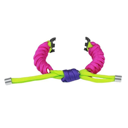 For Xiaomi Smart Band 8 / Smart Band 8 NFC Watch Band Contrast Color Braided Rope Bracelet