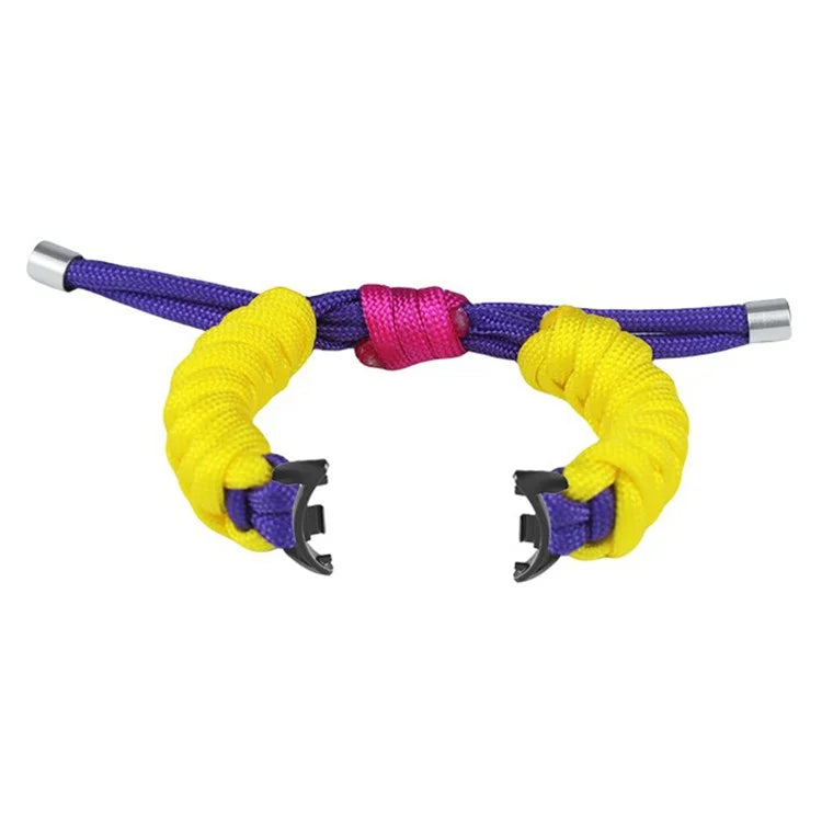 For Xiaomi Smart Band 8 / Smart Band 8 NFC Watch Band Contrast Color Braided Rope Bracelet