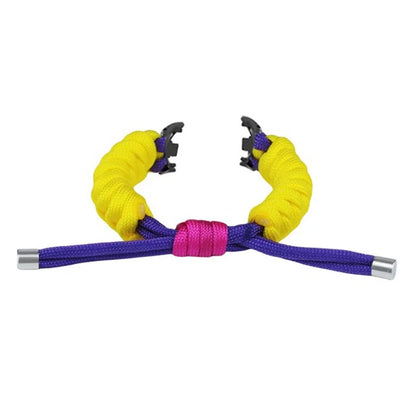 For Xiaomi Smart Band 8 / Smart Band 8 NFC Watch Band Contrast Color Braided Rope Bracelet