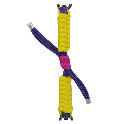 For Xiaomi Smart Band 8 / Smart Band 8 NFC Watch Band Contrast Color Braided Rope Bracelet