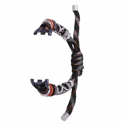 For Xiaomi Smart Band 8 Beads Braided Watch Strap Adjustable Wrist Band Bracelet