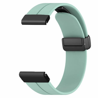 For Garmin Fenix 7X / 6X / 5X Watch Strap Magnetic Buckle Silicone Band with 26mm PC Connector