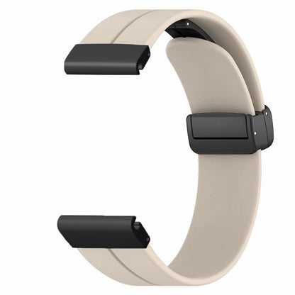 For Garmin Fenix 7X / 6X / 5X Watch Strap Magnetic Buckle Silicone Band with 26mm PC Connector