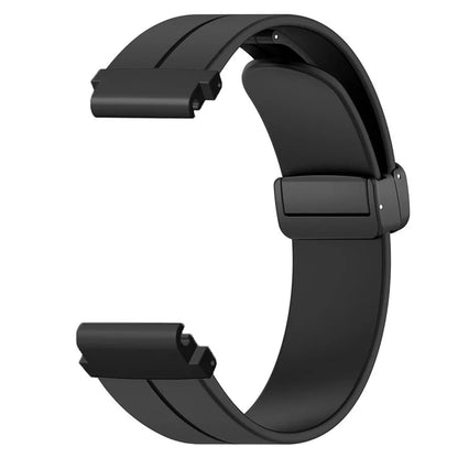 For Garmin Fenix 7S / 7S Solar / 6S / 5S Watch Strap Magnetic Buckle Silicone Band with 20mm PC Connector