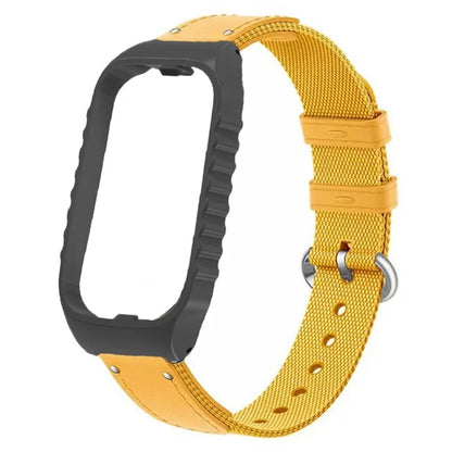 For Xiaomi Smart Band 8 Active / Redmi Smart Band 2 Strap Nylon Canvas Woven Watch Bands