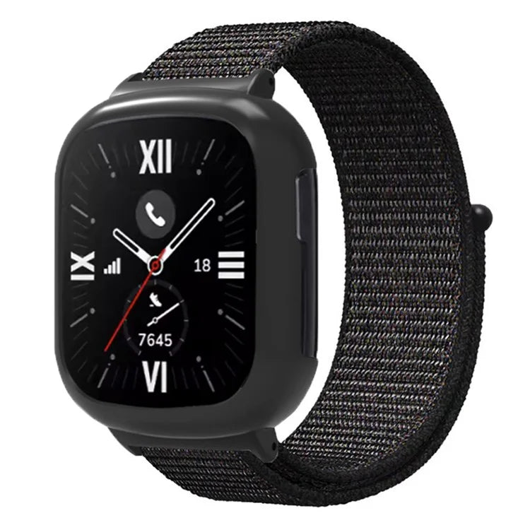 For Honor Watch 4 Strap Adjustable Nylon Sport Watch Bands with Watch Case
