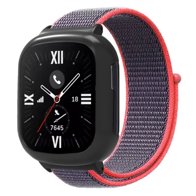 For Honor Watch 4 Strap Adjustable Nylon Sport Watch Bands with Watch Case