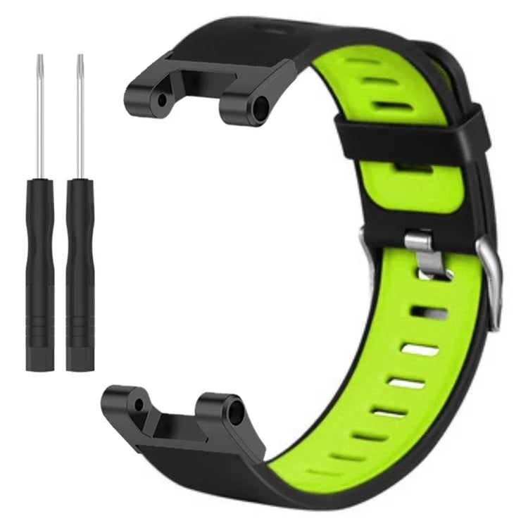 For Huami Amazfit T-Rex / T-Rex Pro Silicone Watch Bands Dual Color Replacement Straps