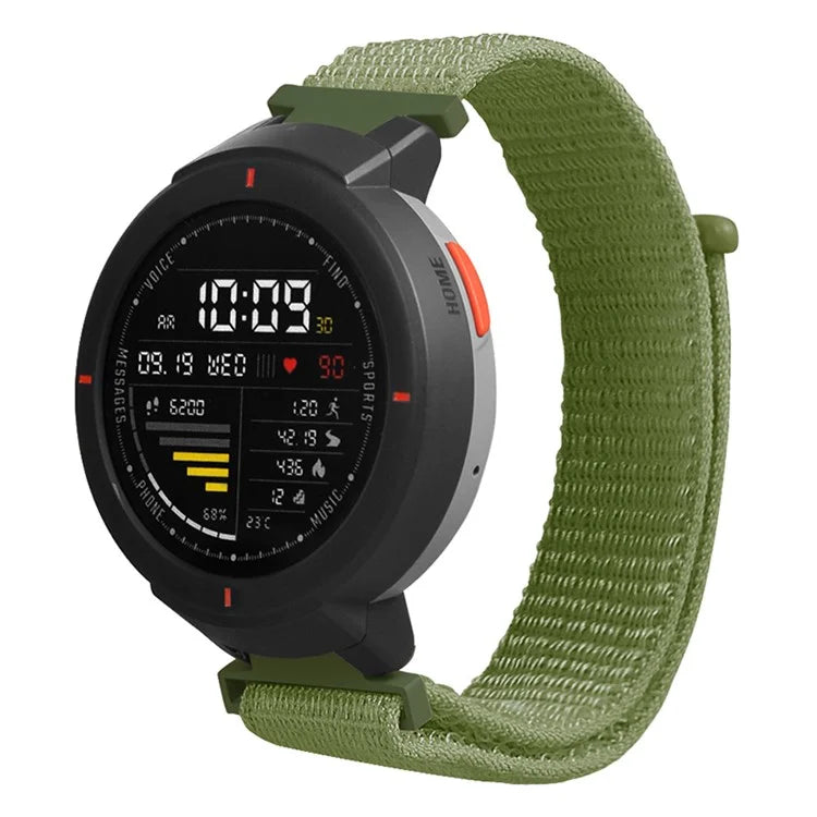 For Huami Amazfit Verge / Verge Lite Nylon Watch Straps Adjustable Watch Bands with Spring Bar