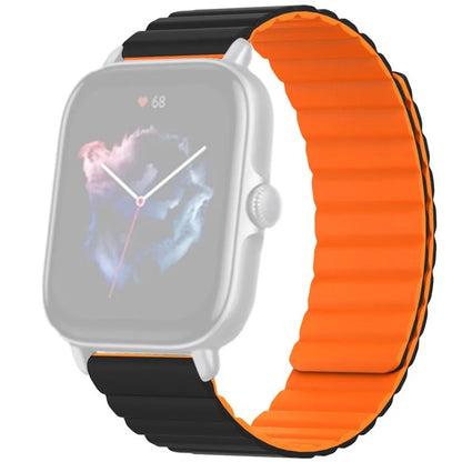 For Huami Amazfit GTS 4 / 3 / 2 / 1 / mini Silicone Watch Strap 20mm Magnetic Sports Band