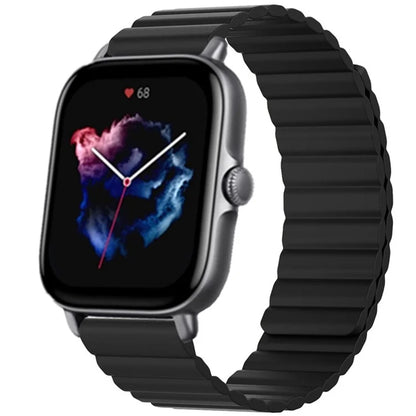 For Huami Amazfit GTS 4 / 3 / 2 / 1 / mini Silicone Watch Strap 20mm Magnetic Sports Band
