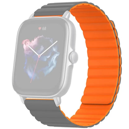 For Huami Amazfit GTS 4 / 3 / 2 / 1 / mini Silicone Watch Strap 20mm Magnetic Sports Band
