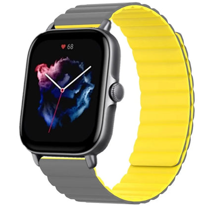 For Huami Amazfit GTS 4 / 3 / 2 / 1 / mini Silicone Watch Strap 20mm Magnetic Sports Band