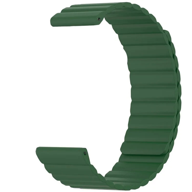 For Huami Amazfit GTS 4 / 3 / 2 / 1 / mini Silicone Watch Strap 20mm Magnetic Sports Band