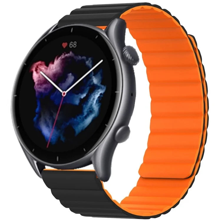 For Huami Amazfit GTS 4 / 3 / 2 / 1 / mini Magnetic Watch Band Universal 22mm Silicone Straps