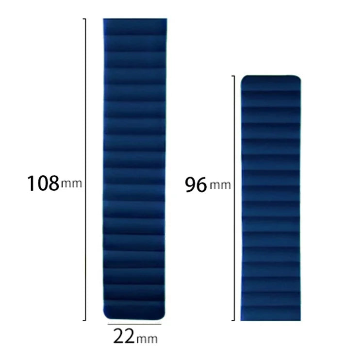 For Huami Amazfit GTS 4 / 3 / 2 / 1 / mini Magnetic Watch Band Universal 22mm Silicone Straps