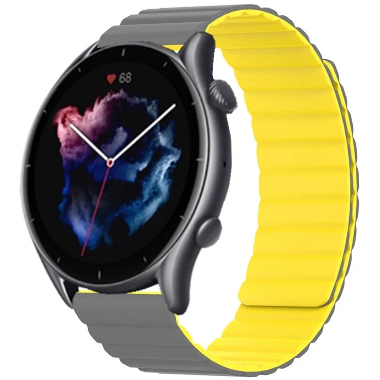 For Huami Amazfit GTS 4 / 3 / 2 / 1 / mini Magnetic Watch Band Universal 22mm Silicone Straps