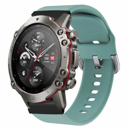 For Garmin Fenix 7 / 6 / 5 / Huami Amazfit Falcon Watch Band Silicone Strap with 22mm PC Connector