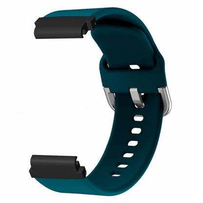 For Garmin Fenix 7 / 6 / 5 / Huami Amazfit Falcon Watch Band Silicone Strap with 22mm PC Connector
